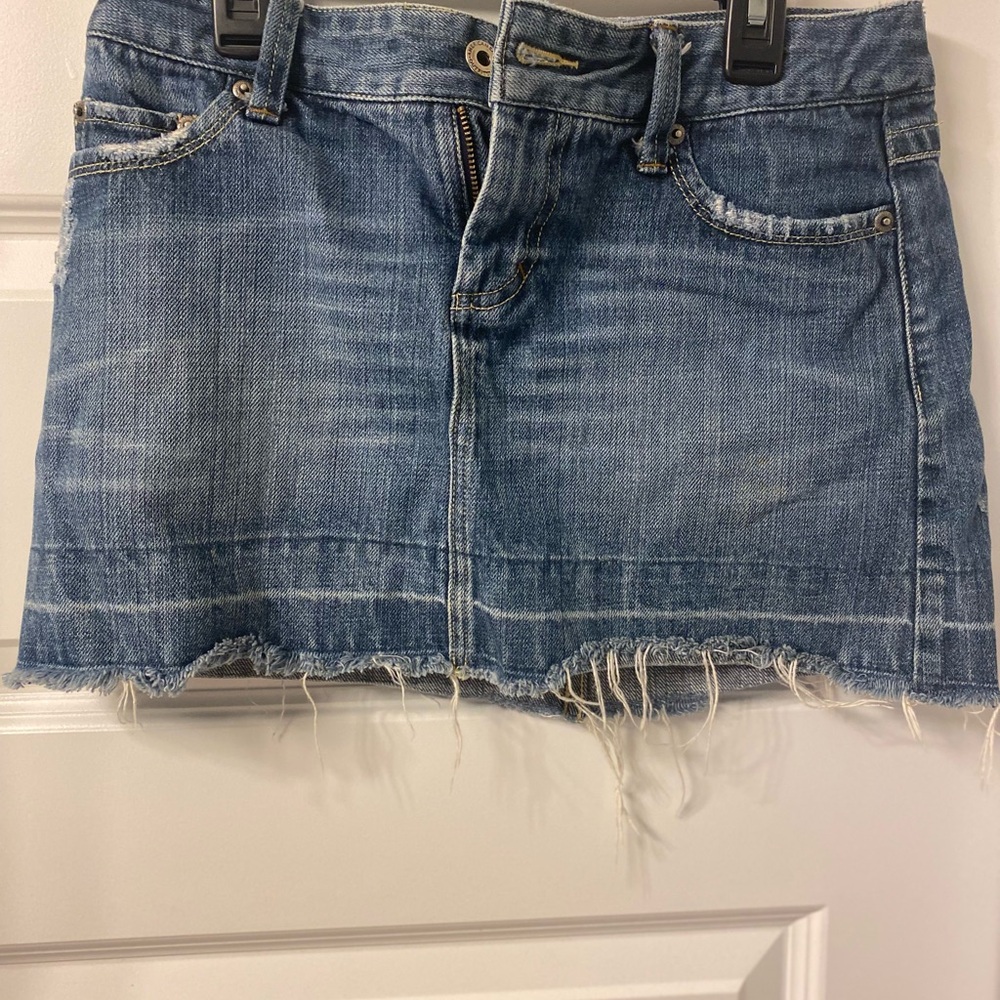 Vintage Y2K Denim Mini Skirt